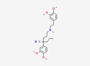 Two-dimensional chemical structure of Verapamil EP Impurity O (free base), CAS 959011-16-6