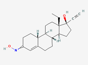 Two-dimensional chemical structure of Norelgestromin, CAS 53016-31-2