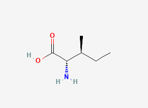 Two-dimensional chemical structure of Threonine EP Impurity D, CAS 73-32-5