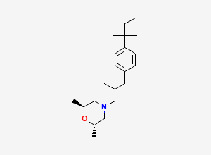 Two-dimensional chemical structure of Amorolfine EP Impurity E, CAS 2134097-34-8