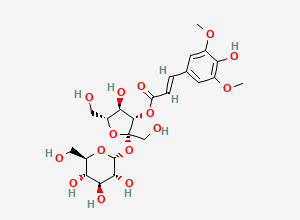 Two-dimensional chemical structure of Sibiricose A6