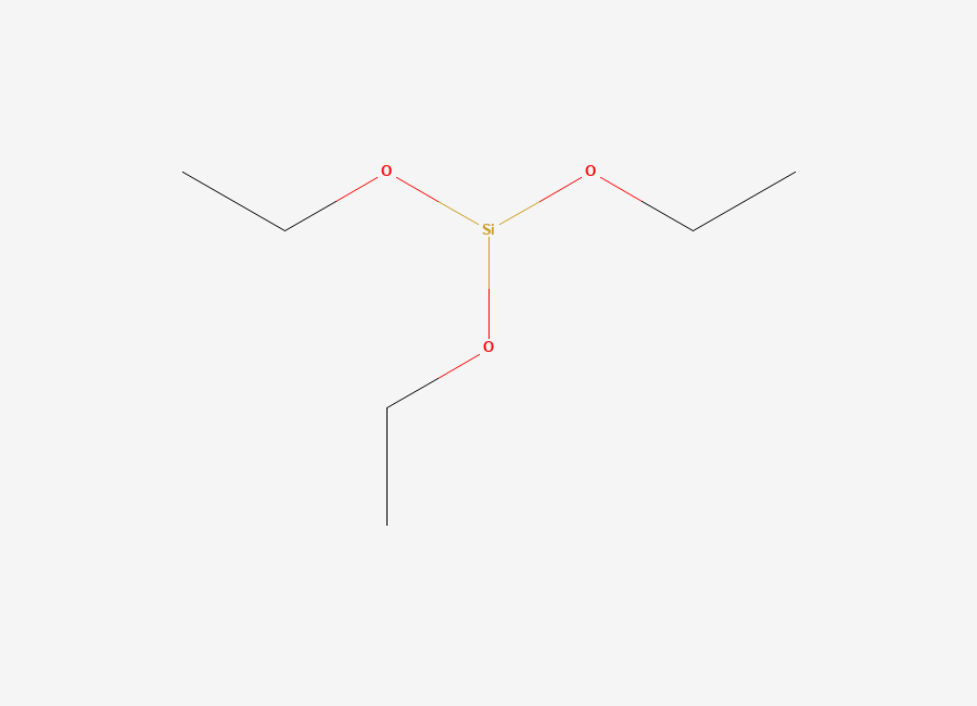 Two-dimensional chemical structure of Triethoxysilicon