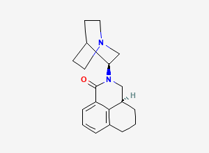 Two-dimensional chemical structure of Palonosetron