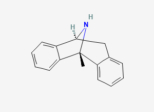 Two-dimensional chemical structure of Dizocilpine, (-)-