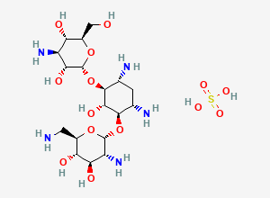Two-dimensional chemical structure of Tobramycin EP Impurity A / kanamycin B (Sulfate Salt), CAS 29701-07-3