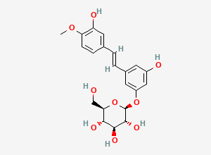 Two-dimensional chemical structure of Rhaponticin