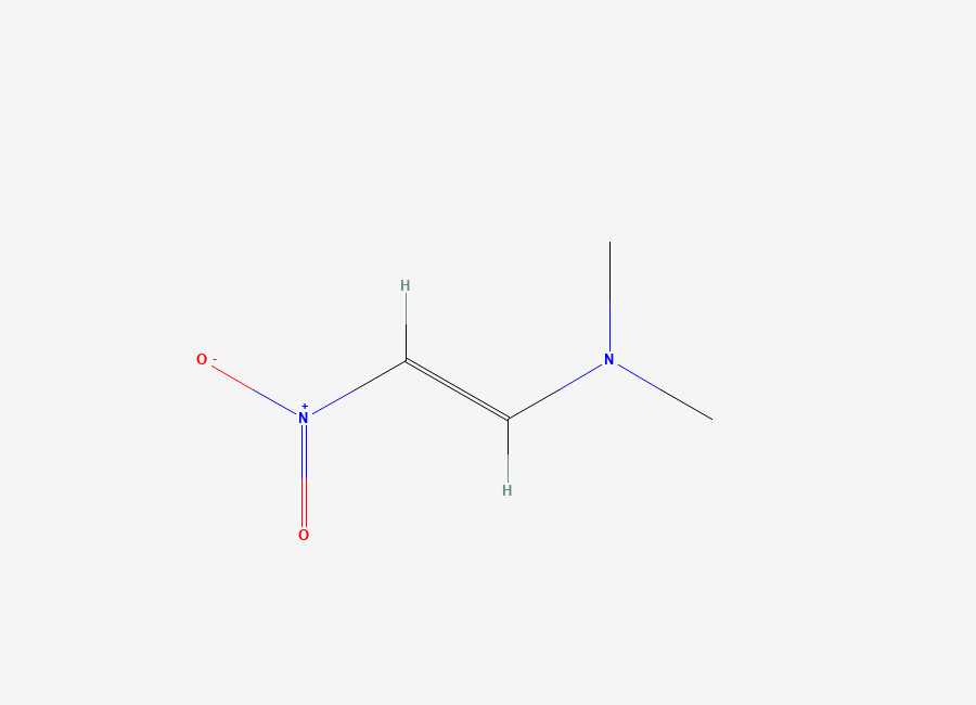 Two-dimensional chemical structure of N,N-Dimethyl-2-nitroethenamine