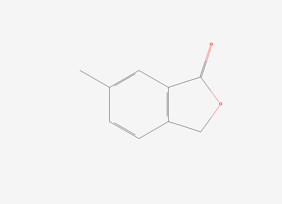 Two-dimensional chemical structure of 6-Methylphthalide