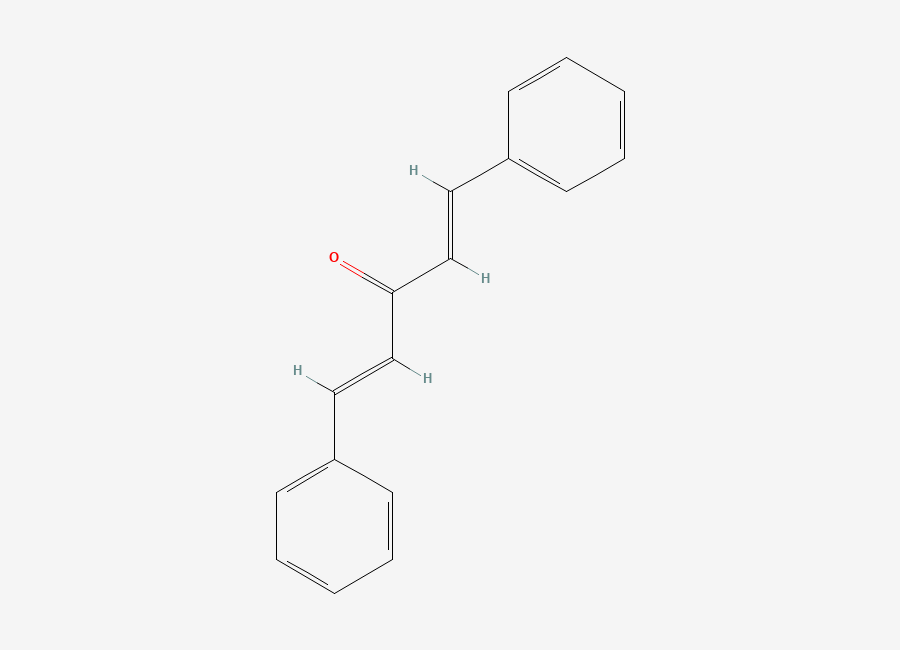 Two-dimensional chemical structure of (1E,4E)-1,5-Diphenyl-1,4-pentadien-3-one