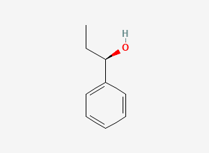Two-dimensional chemical structure of (R)-(+)-1-Phenyl-1-propanol