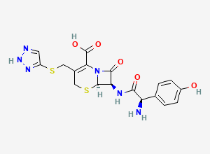 Two-dimensional chemical structure of Cefatrizine