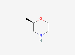 Two-dimensional chemical structure of (2R)-2-methylmorpholine