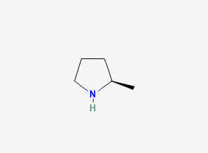 Two-dimensional chemical structure of (R)-2-Methylpyrrolidine