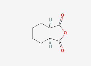 Two-dimensional chemical structure of Hexahydrophthalic anhydride, cis-