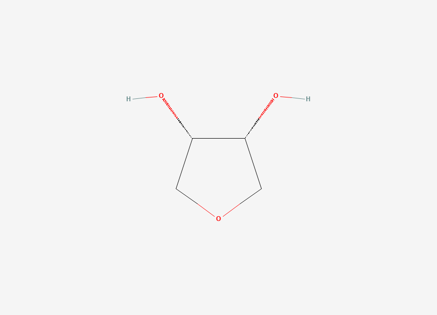 Two-dimensional chemical structure of 1,4-Anhydroerythritol
