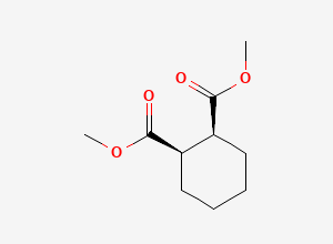 Two-dimensional chemical structure of rel-1,2-Dimethyl (1S,2R)-1,2-cyclohexanedicarboxylate