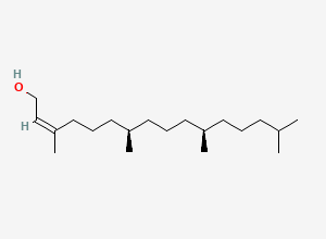Two-dimensional chemical structure of Phytol, (Z)-