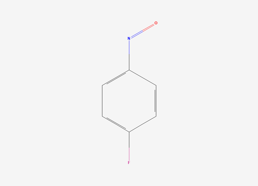 Two-dimensional chemical structure of 1-Fluoro-4-nitrosobenzene