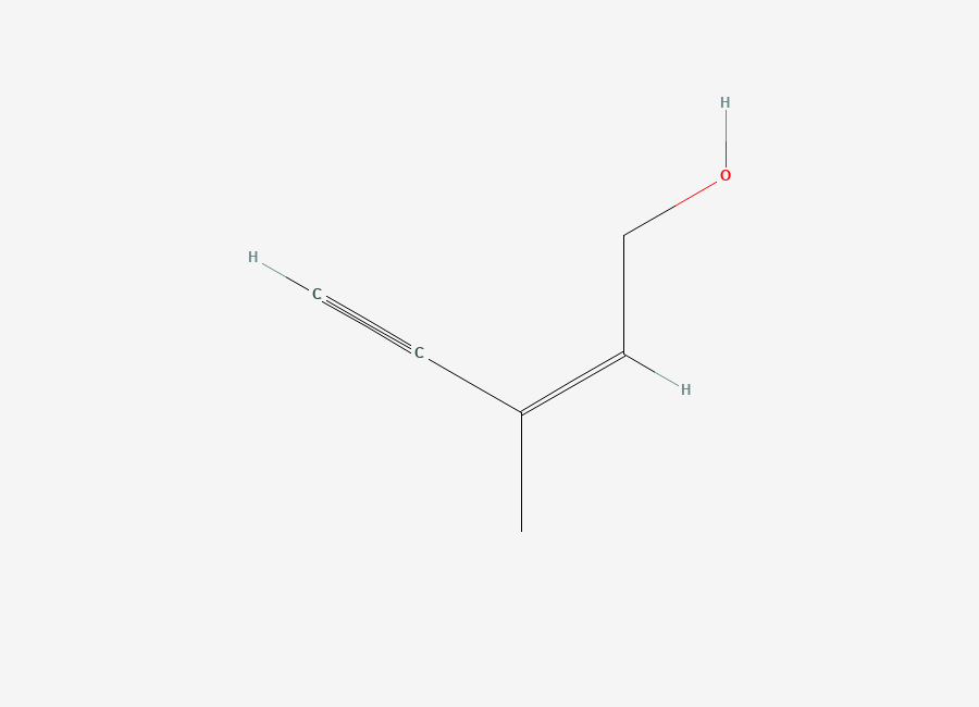 Two-dimensional chemical structure of 1-Pentol