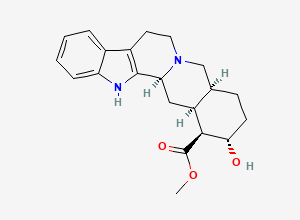 Two-dimensional chemical structure of Rauwolscine