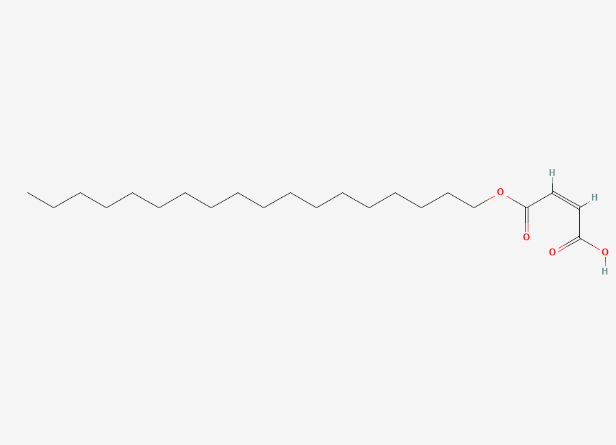 Two-dimensional chemical structure of Monostearyl Maleate, CAS 2424-62-6