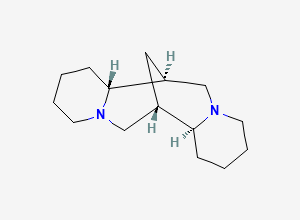 Two-dimensional chemical structure of Sparteine