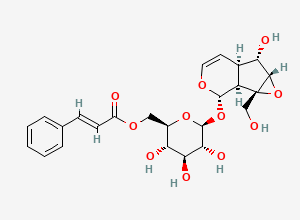 Two-dimensional chemical structure of Picroside I