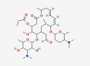 Two-dimensional chemical structure of Spiramycin EP Impurity H / Neospiramycin III, CAS 4617-99-6