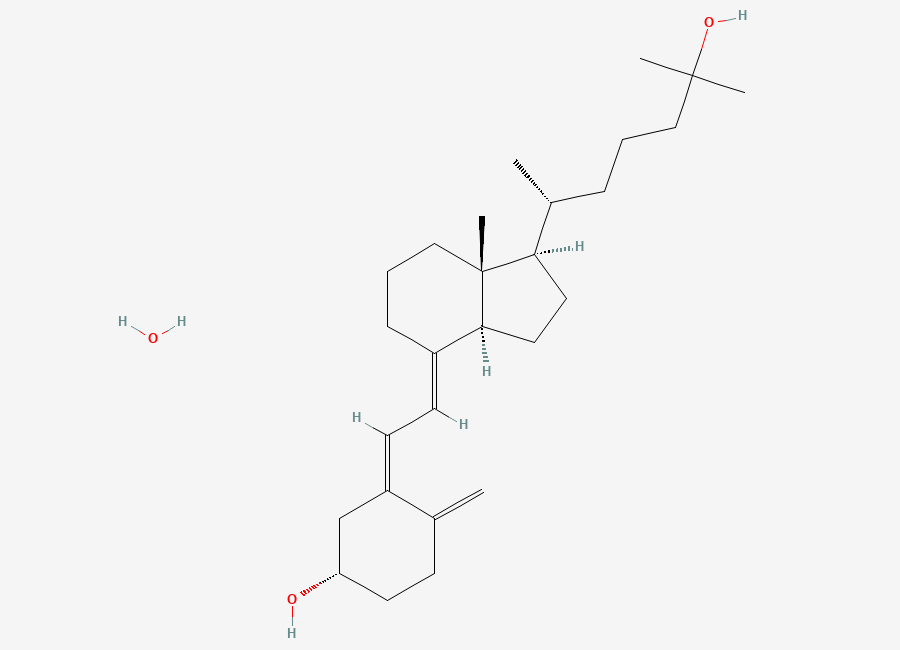 Two-dimensional chemical structure of Calcifediol (USAN:USP:INN:BAN)