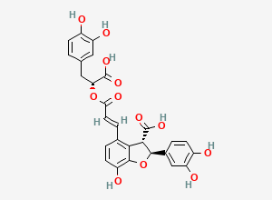 Two-dimensional chemical structure of Lithospermic Acid