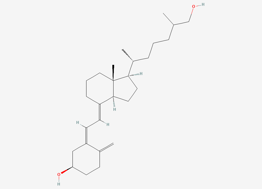 Two-dimensional chemical structure of 26-Hydroxycholecalciferol