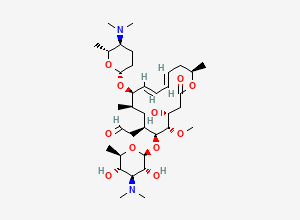 Two-dimensional chemical structure of Spiramycin EP Impurity A / Neospiramycin I, CAS 70253-62-2