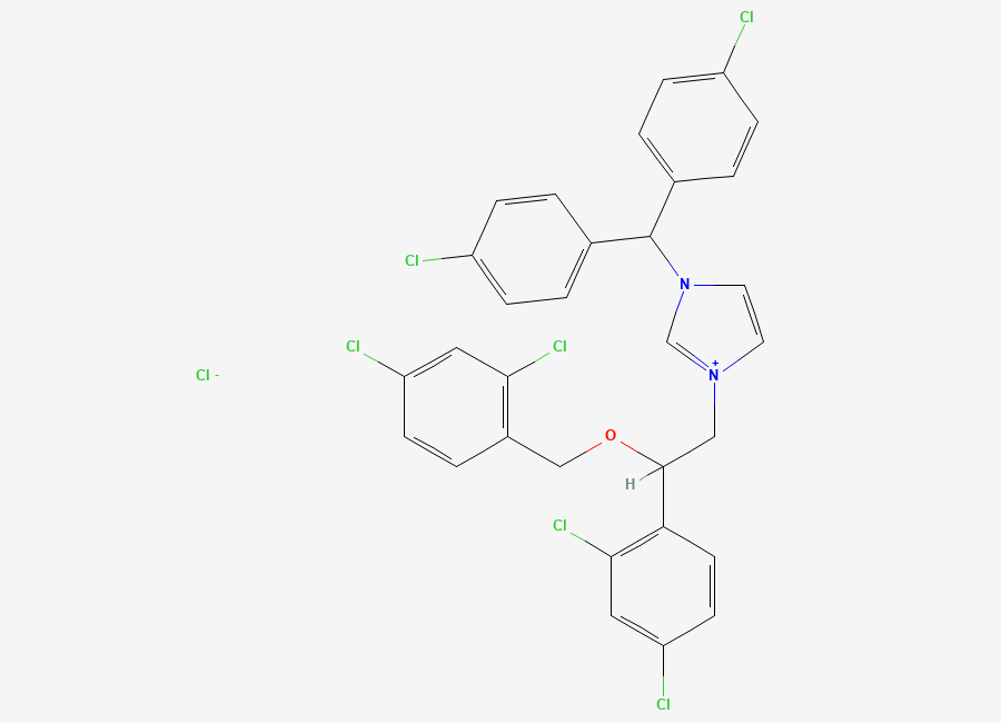 Two-dimensional chemical structure of Calmidazolium Chloride