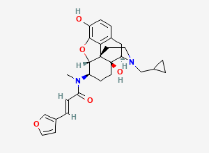 Two-dimensional chemical structure of Nalfurafine