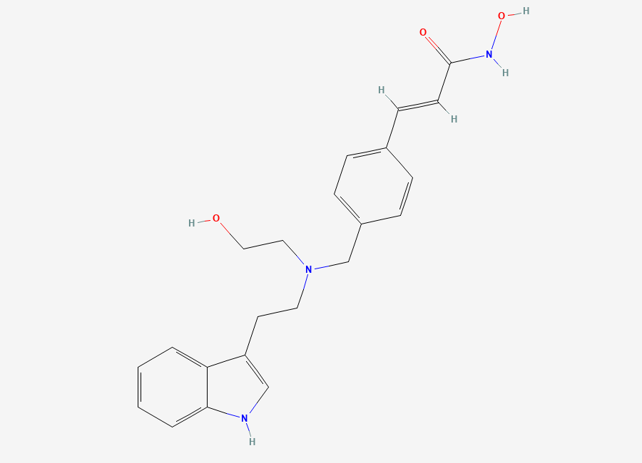Two-dimensional chemical structure of Dacinostat