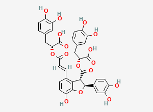 Two-dimensional chemical structure of Salvianolic Acid B