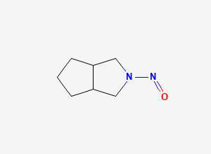 Two-dimensional chemical structure of Gliclazide EP Impurity B/ Gliclazide BP Impurity B, CAS 54786-86-6