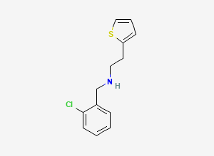 Two-dimensional chemical structure of Ticlopidine EP Impurity I, CAS 69061-17-2