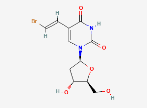 Two-dimensional chemical structure of L-Bvdu