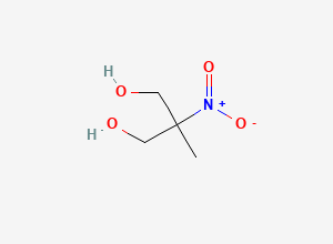 Two-dimensional chemical structure of 2-Methyl-2-nitro-1,3-propanediol, CAS 77-49-6