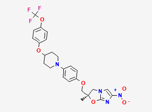 Two-dimensional chemical structure of Delamanid