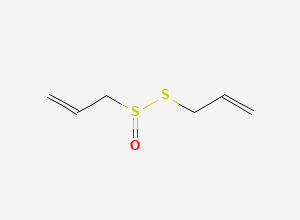 Two-dimensional chemical structure of Allicin, CAS 539-86-6