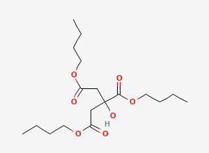 Two-dimensional chemical structure of Acetyltributyl Citrate EP Impurity A/ Acetyltributyl Citrate Impurity A/ Tributyl Citrate, CAS 77-94-1