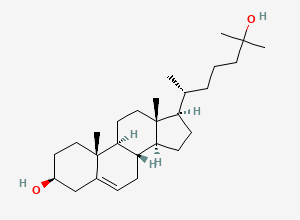 Two-dimensional chemical structure of 25-Hydroxy Cholesterol, CAS 2140-46-7