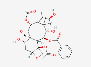 Two-dimensional chemical structure of Paclitaxel EP Impurity N/ Baccatin III, CAS 27548-93-2