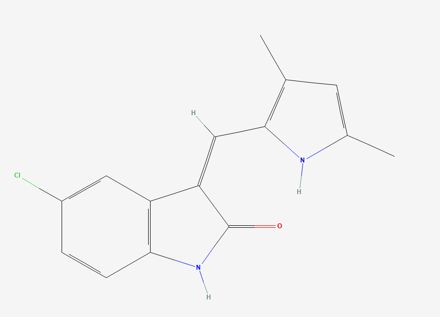 Two-dimensional chemical structure of SU 5614