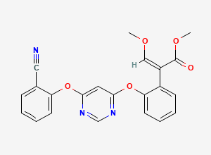 Two-dimensional chemical structure of Azoxystrobin (Z)-Isomer, CAS 143130-94-3