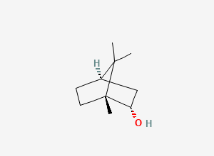 Two-dimensional chemical structure of D-Borneol