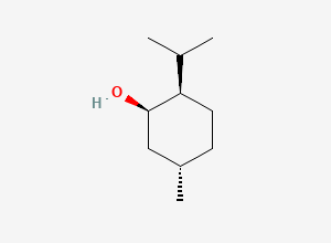 Two-dimensional chemical structure of (-)-Neomenthol