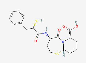 Two-dimensional chemical structure of Omapatrilat